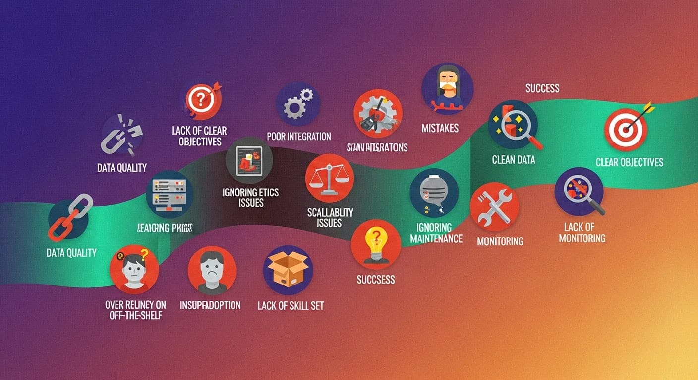 10 veelgemaakte ai implementatie fouten (en hoe je ze vermijdt)