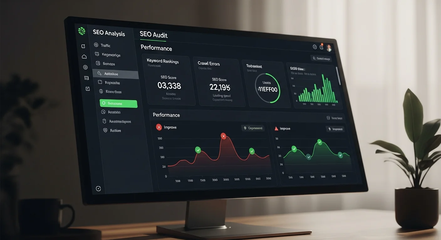 I. Snap waarom een SEO-audit belangrijk is voor jouw website Een SEO-audit is essentieel om de prestaties van jouw website in zoekmachines te optimaliseren. Het helpt je te begrijpen hoe goed jouw website wordt geïndexeerd en gerangschikt in zoekresultaten. II. Definieer wat een SEO-audit van jouw website inhoudt Een SEO-audit is een grondige analyse van jouw website om te bepalen hoe goed deze geoptimaliseerd is voor zoekmachines. Het omvat het controleren van factoren zoals keywords, meta tags, URL-structuur, interne links, paginasnelheid en nog veel meer. III. Belangrijkste elementen van een goede SEO-audit voor jouw website Een goede SEO-audit omvat het onderzoeken van technische aspecten, on-page optimalisatie en off-page factoren. Het is belangrijk om te controleren of jouw website goed geconfigureerd is, de juiste keywords gebruikt en kwalitatieve backlinks heeft. IV. Hoe je zelf een SEO-audit voor jouw website kunt uitvoeren Je kunt zelf een SEO-audit uitvoeren door verschillende tools te gebruiken, zoals Google Analytics en Google Search Console. Controleer de prestaties van jouw website, analyseer de zoekwoorden en optimaliseer de inhoud en technische aspecten. V. Veelvoorkomende fouten bij het uitvoeren van een SEO-audit voor jouw website Bij het uitvoeren van een SEO-audit kunnen fouten worden gemaakt, zoals het negeren van belangrijke technische aspecten of het niet grondig genoeg analyseren van de zoekwoorden. Zorg ervoor dat je alle relevante factoren controleert en aanpakt. VI. Hoe de resultaten van jouw SEO-audit te interpreteren en te gebruiken voor verbetering Na het uitvoeren van een SEO-audit is het belangrijk om de resultaten te begrijpen en er actie op te ondernemen. Identificeer de zwakke punten van jouw website en optimaliseer deze om betere rankings en meer organisch verkeer te krijgen. VII. Volgende stappen na het voltooien van jouw SEO-audit voor jouw website Nadat je een SEO-audit hebt voltooid, is het belangrijk om verdere stappen te ondernemen. Maak bijvoorbeeld 1 alternatieve afbeeldingstekst van maximaal 50 tekens lang om jouw website nog verder te optimaliseren.