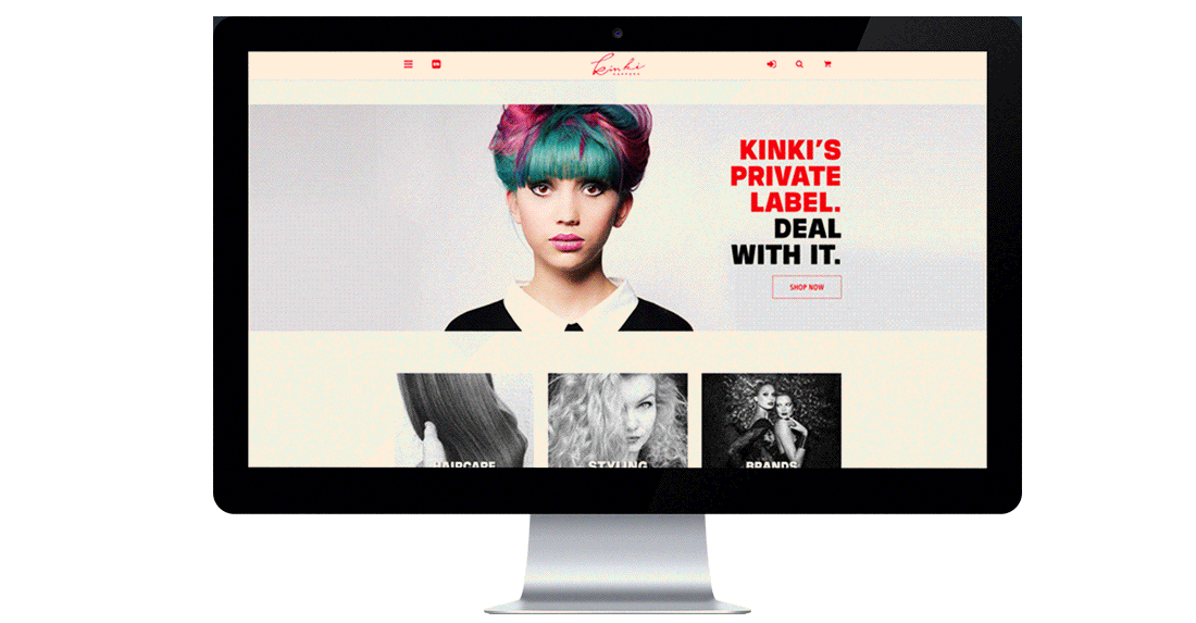 Kinki Kappers Website Ontwerp Green Creatives